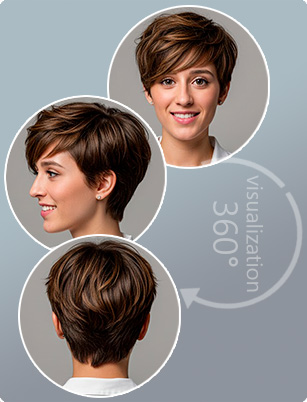 Step 3 – Viewing the haircut from every angle